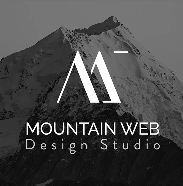 Mountain Web brand identity preview
