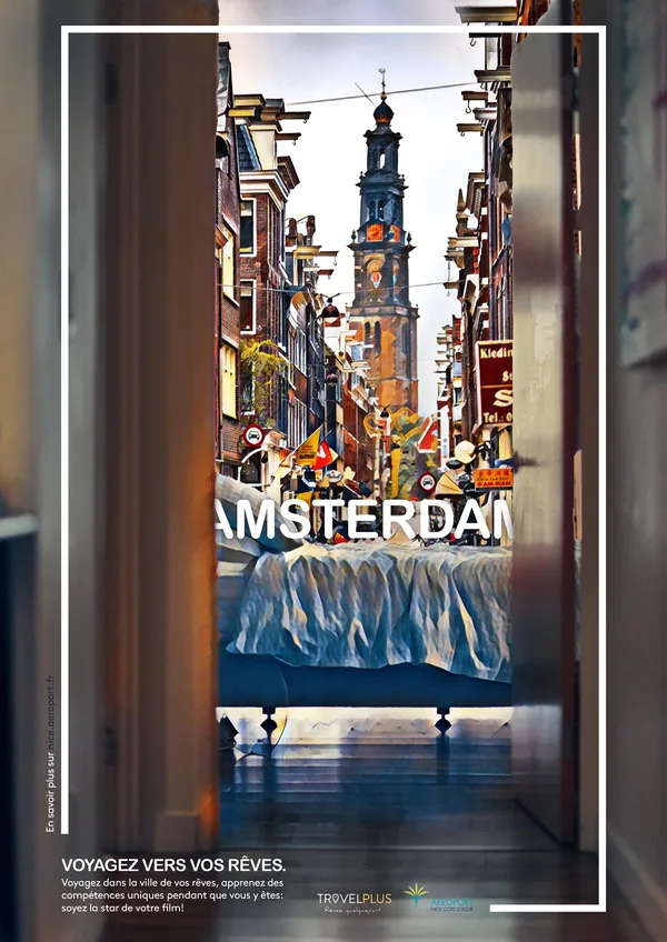 Travel Plus poster design preview
